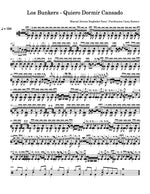 Quiero Dormir Cansado Los Bunkers Full Drum Transcription / Drum Sheet Music Carlos Dias Aidos