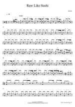 Raw Like Sushi (ひかりもの) Aimyon (あいみょん) Full Drum Transcription / Drum Sheet Music COPYDRUM