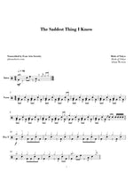 The Saddest Thing I Know Birds of Tokyo Full Drum Transcription / Drum Sheet Music Jaslow Drum Sheets