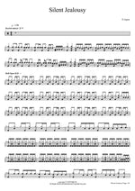 Silent Jealousy X Japan (エックス・ジャパン) Full Drum Transcription / Drum Sheet Music COPYDRUM