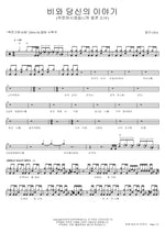 The Story of Rain and You (비와 당신의 이야기) ALi (알리) Full Drum Transcription / Drum Sheet Music COPYDRUM