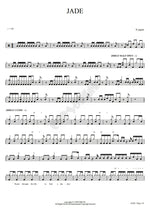Jade X Japan (エックス・ジャパン) Full Drum Transcription / Drum Sheet Music COPYDRUM