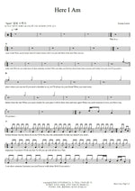 Here I Am Leona Lewis Full Drum Transcription / Drum Sheet Music COPYDRUM