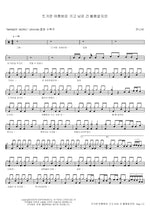 A Hot Summer Night Is Gone, Leaving Nothing Special (뜨거운 여름밤은 가고 남은 건 볼품없지만) Jannabi (잔나비) Full Drum Transcription / Drum Sheet Music COPYDRUM