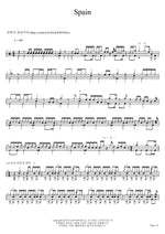 Spain (Spain) Koo Geon Il (구건일) Full Drum Transcription / Drum Sheet Music COPYDRUM
