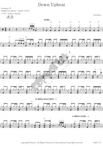 Down Upbeat Casiopea (カシオペア) Full Drum Transcription / Drum Sheet Music COPYDRUM