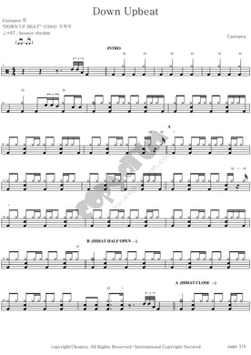 casiopea-down up beat_preview