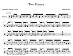 Two Princes Spin Doctors Full Drum Transcription / Drum Sheet Music Franki Bio