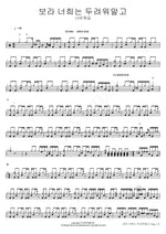 Look, Do Not Be Afraid (보라 너희는 두려워말고) Navi Worship (나비워십) Full Drum Transcription / Drum Sheet Music COPYDRUM