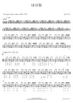 My Person (내사람) SG WANNABE (SG 워너비) Full Drum Transcription / Drum Sheet Music COPYDRUM