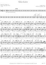 Give Love AKMU (악동뮤지션) Full Drum Transcription / Drum Sheet Music COPYDRUM
