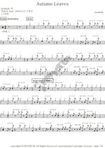 Autumn Leaves Jazzholic (재즈홀릭) Full Drum Transcription / Drum Sheet Music COPYDRUM