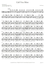 Call You Mine (feat. Geologic of Blue Scholars) Jeff Bernat Full Drum Transcription / Drum Sheet Music COPYDRUM