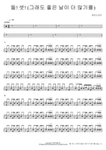 Two! Three! (Hoping for More Good Days) (둘! 셋! (그래도 좋은 날이 더 많기를)) BTS (Bangtan Sonyeondan) (방탄소년단) Full Drum Transcription / Drum Sheet Music COPYDRUM