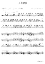 What Should I Do? (나 어떡해) Sand Pebbles (샌드페블즈) Full Drum Transcription / Drum Sheet Music COPYDRUM