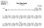 For Your Love The Yardbirds Full Drum Transcription / Drum Sheet Music Percunerds Transcriptions