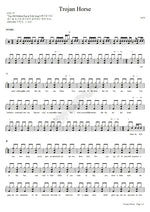 Trojan Horse Luv Full Drum Transcription / Drum Sheet Music COPYDRUM