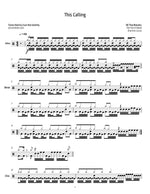 This Calling All That Remains Full Drum Transcription / Drum Sheet Music Jaslow Drum Sheets