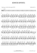 KNOCK KNOCK TWICE (트와이스) Full Drum Transcription / Drum Sheet Music COPYDRUM