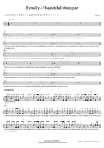 Finally Beautiful Stranger Halsey Full Drum Transcription / Drum Sheet Music COPYDRUM