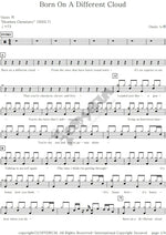 Born on a Different Cloud Oasis Full Drum Transcription / Drum Sheet Music COPYDRUM