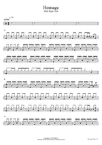 Homage Mild High Club Full Drum Transcription / Drum Sheet Music COPYDRUM