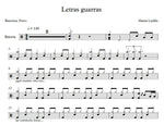 Letras Guarras Mamá Ladilla Full Drum Transcription / Drum Sheet Music Franki Bio