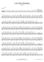 Last One Standing Fudasca and Zach Oliver Full Drum Transcription / Drum Sheet Music COPYDRUM