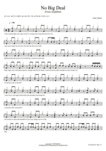 No Big Deal (from Amphibia) Anna Akana Full Drum Transcription / Drum Sheet Music COPYDRUM