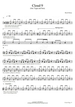 Cloud 9 (feat. Tegan and Sara) (2020 Single Version) Beach Bunny Full Drum Transcription / Drum Sheet Music COPYDRUM