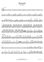 Rescued Foo Fighters Full Drum Transcription / Drum Sheet Music COPYDRUM
