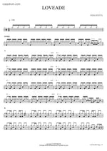 Loveade Viviz (비비지) Full Drum Transcription / Drum Sheet Music COPYDRUM
