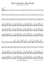 That's Not How This Works (feat. Dan + Shay) Charlie Puth Full Drum Transcription / Drum Sheet Music COPYDRUM