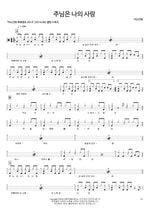 The Lord Is My Love (주님은 나의 사랑) ANOINTING (어노인팅) Full Drum Transcription / Drum Sheet Music COPYDRUM