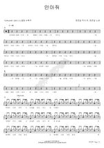 Hold Me (안아줘) Jung Joon Il (정준일) Full Drum Transcription / Drum Sheet Music COPYDRUM