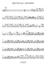 Open Your Eyes - Guano Apes drum sheet music