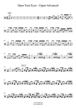 Open Your Eyes - Guano Apes drum sheet music