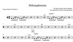 Schizophrenia Sonic Youth Full Drum Transcription / Drum Sheet Music Phoebe C