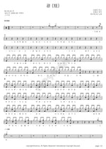 Light (광) SG WANNABE (SG 워너비) Full Drum Transcription / Drum Sheet Music COPYDRUM