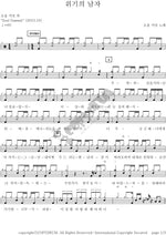 Man in Crisis (위기의남자) Soul Summit (소울서밋) Full Drum Transcription / Drum Sheet Music COPYDRUM