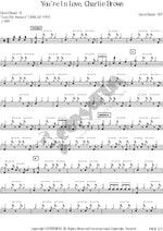 You're in Love Charlie Brown David Benoit Full Drum Transcription / Drum Sheet Music COPYDRUM