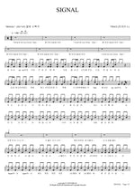 SIGNAL TWICE (트와이스) Full Drum Transcription / Drum Sheet Music COPYDRUM