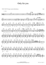 Only For You RESPECT New Song Full Drum Transcription / Drum Sheet Music COPYDRUM