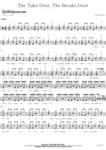 The Take Over, The Breaks Over Fall Out Boy Full Drum Transcription / Drum Sheet Music COPYDRUM