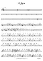 My Love Westlife Full Drum Transcription / Drum Sheet Music COPYDRUM