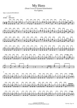 Foo Fighters - My Hero (Drum Cover by Kristina Rybalchenko)_preview