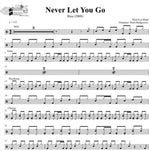 Never Let You Go Third Eye Blind Full Drum Transcription / Drum Sheet Music DrumSetSheetMusic.com