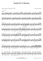 Death of a Martian Red Hot Chili Peppers Full Drum Transcription / Drum Sheet Music COPYDRUM