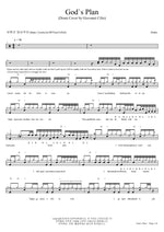 God's Plan Drake Full Drum Transcription / Drum Sheet Music COPYDRUM