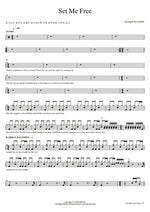 Set Me Free Avenged Sevenfold Full Drum Transcription / Drum Sheet Music COPYDRUM